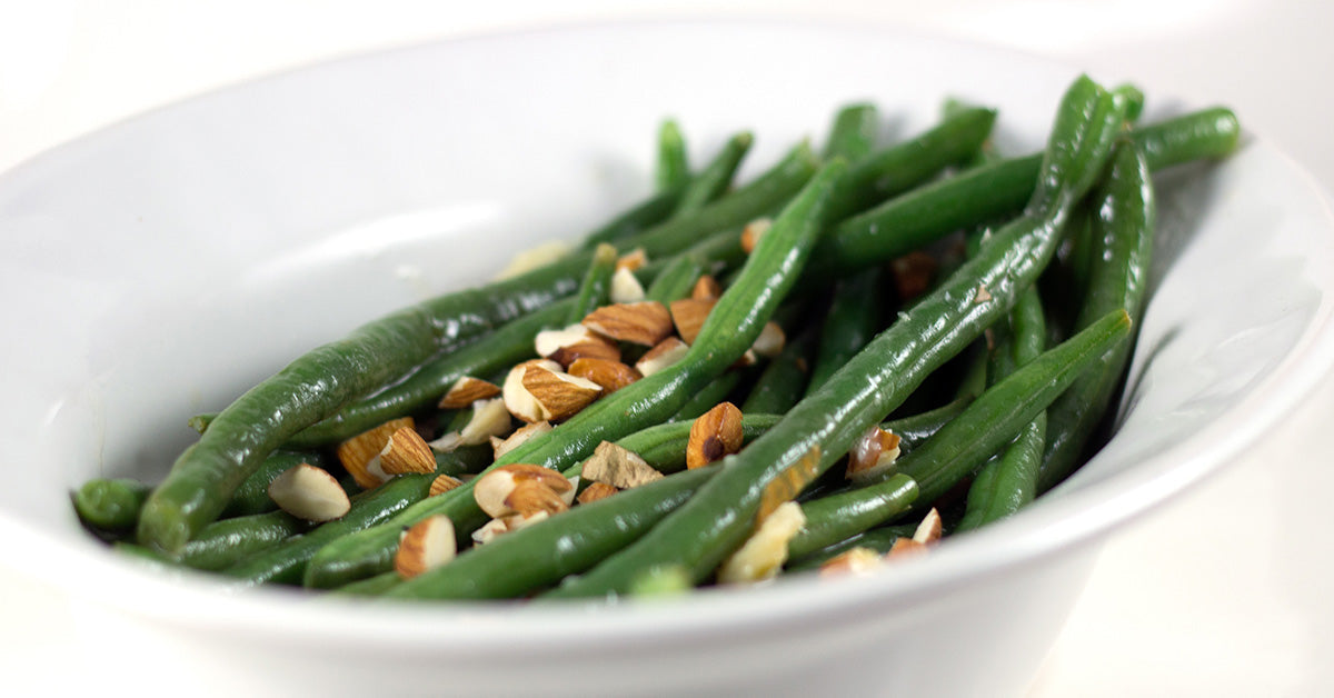 Bariatric Recipe: Haricot Vert tossed with Olive Oil & Almonds ...