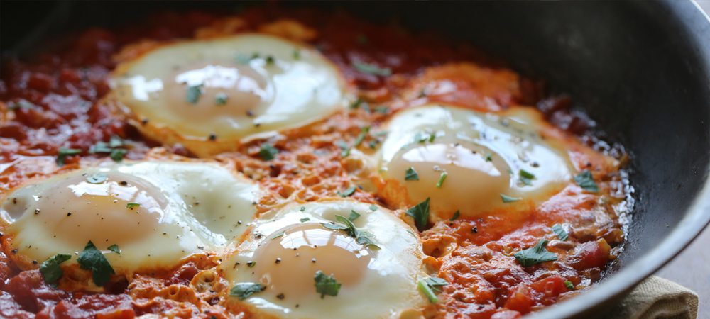 Eggs Poached in Tomato Sauce – Bariatric Eating